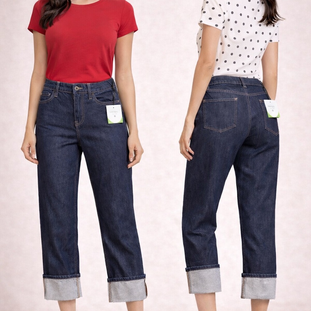 Kate Spade New York Dark Wash Denim Capri Jeans – Size 4 – NWT
